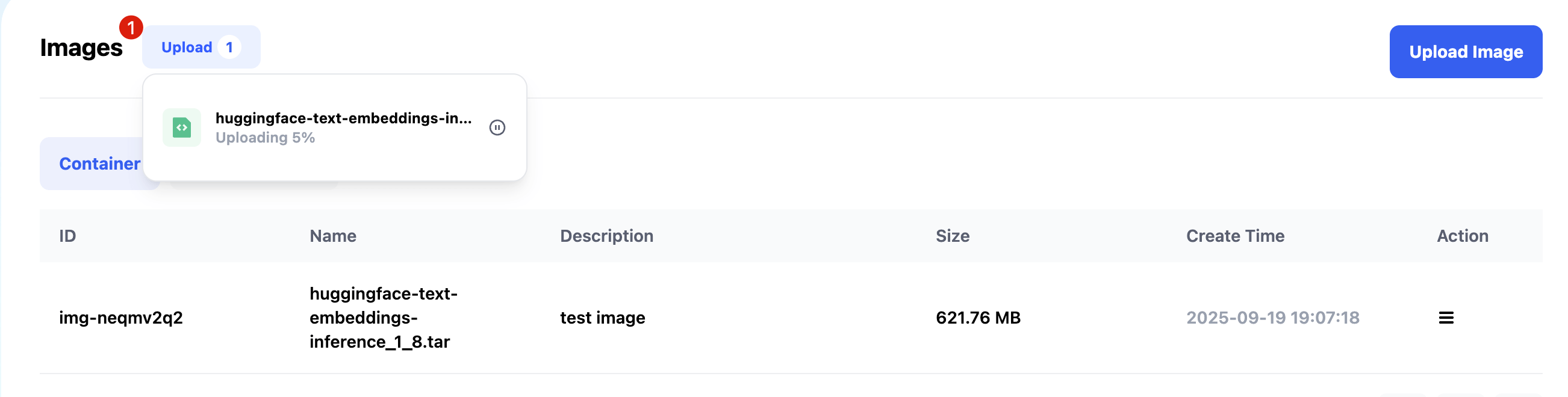 Upload successfully