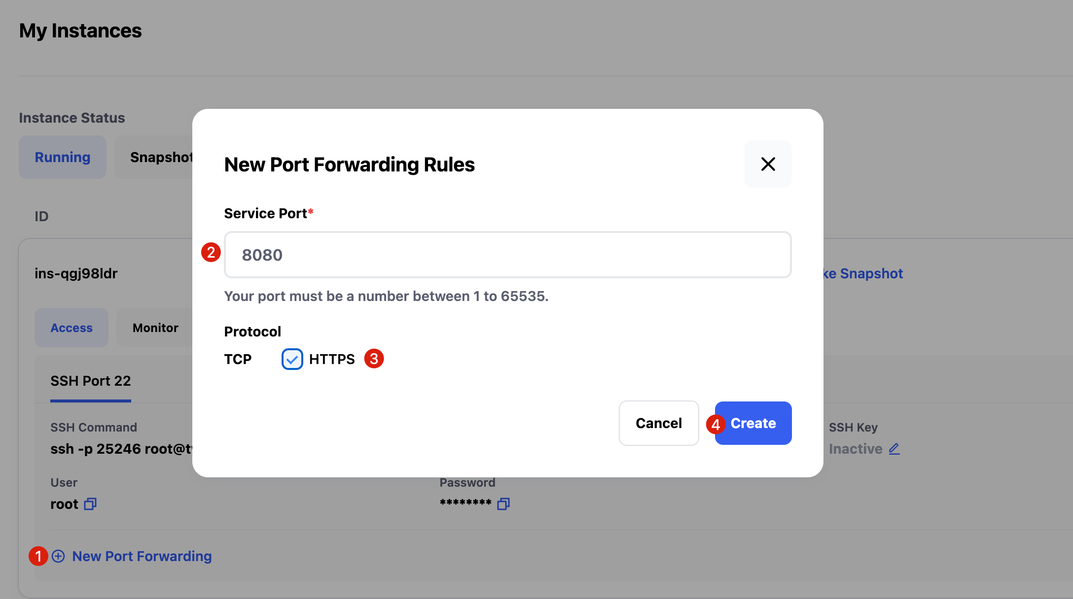 Public port