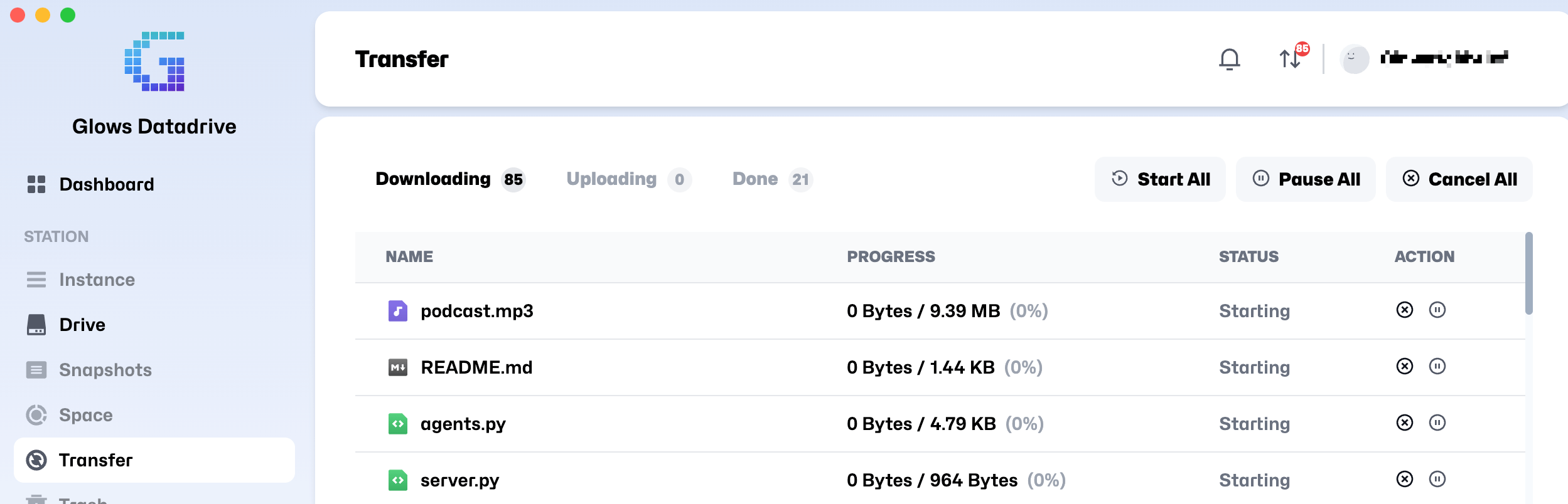 TransferDownload