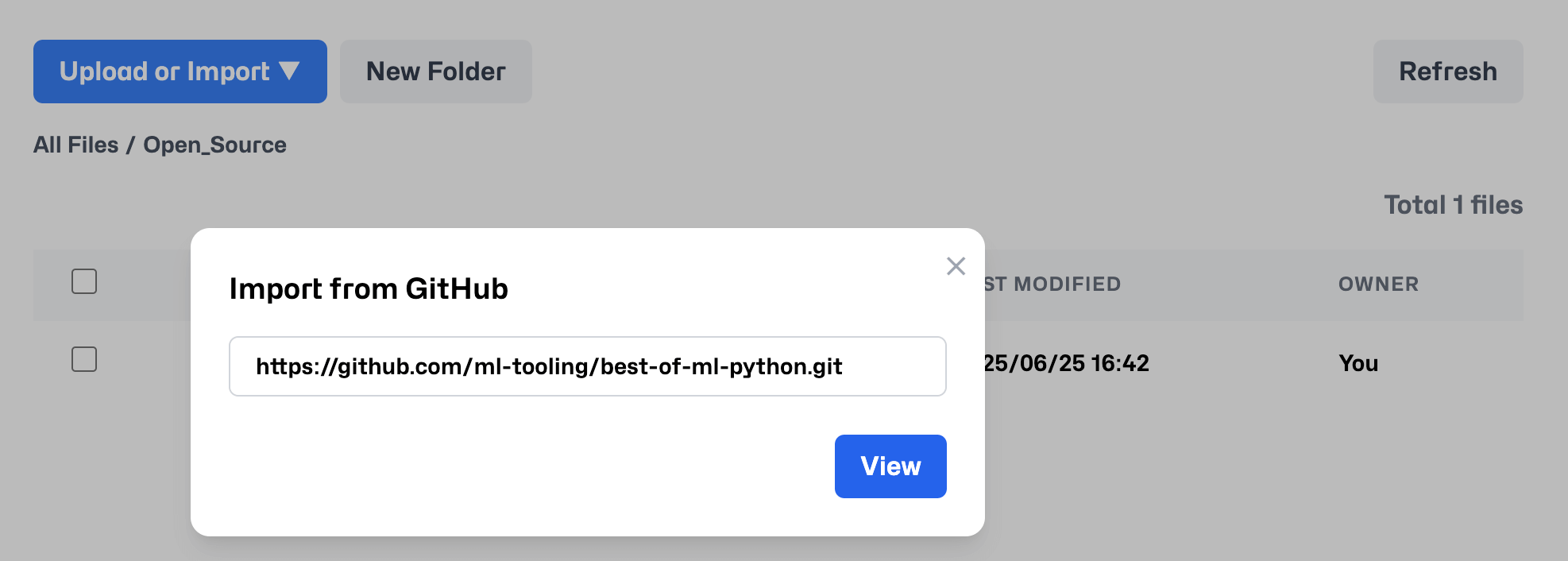 GitHubList