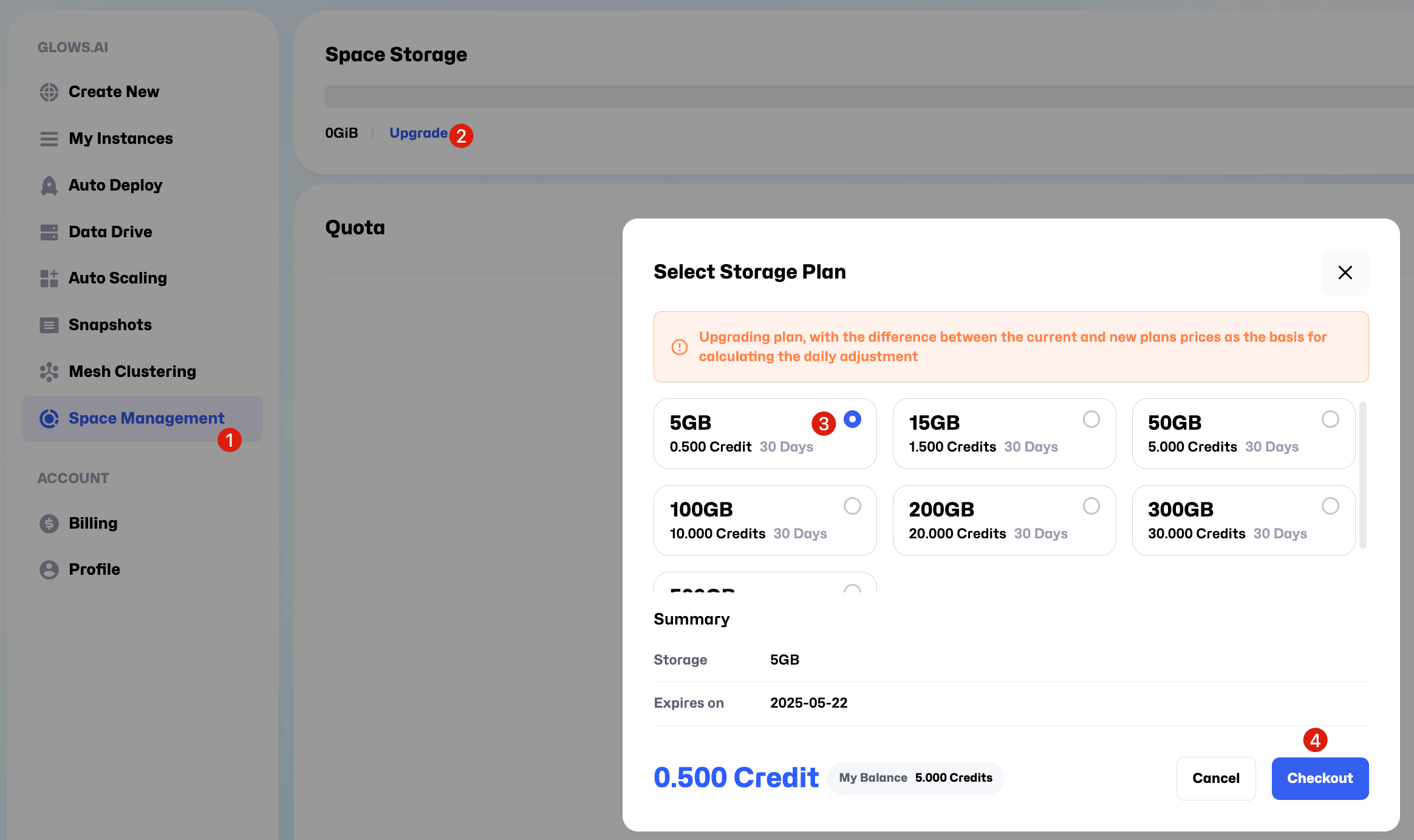 Space Storage