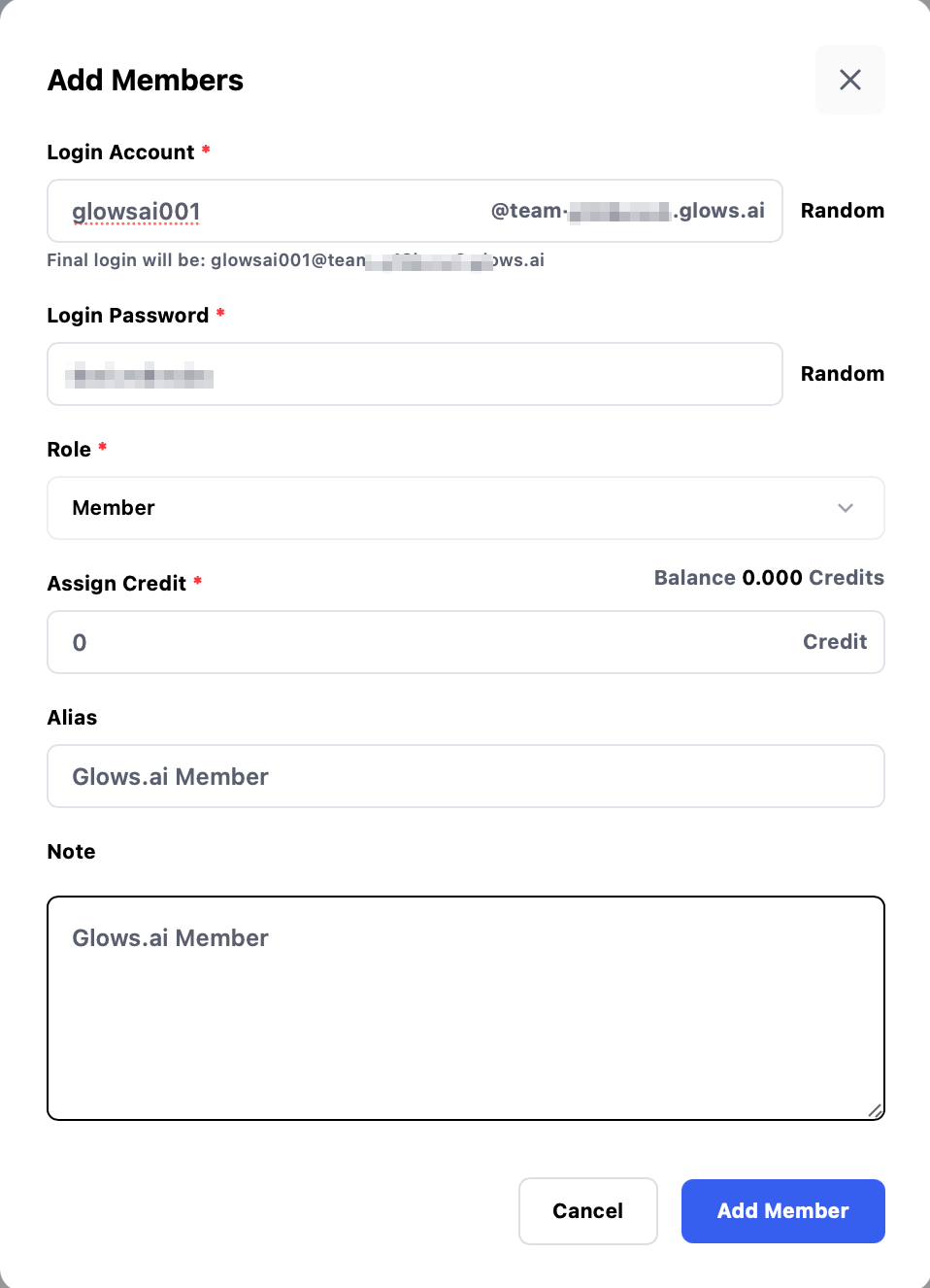New Member Form